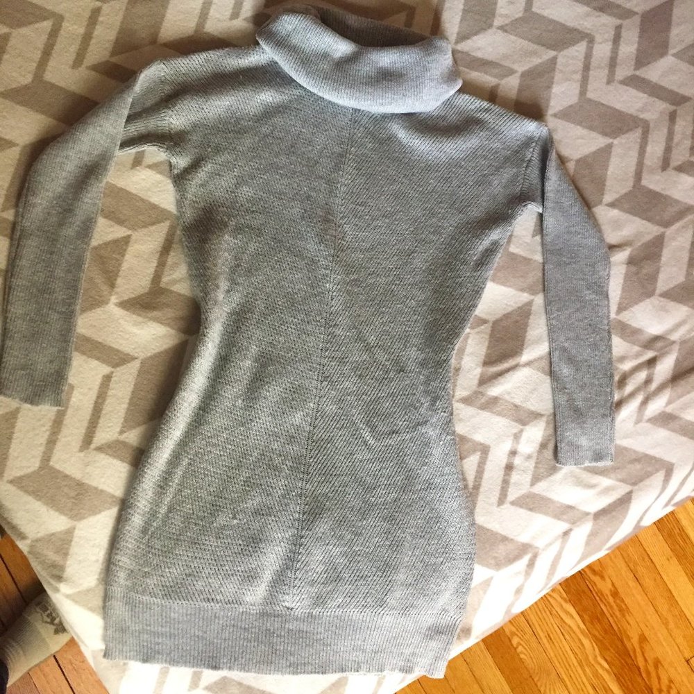 Lulus Grey Sweater Dress